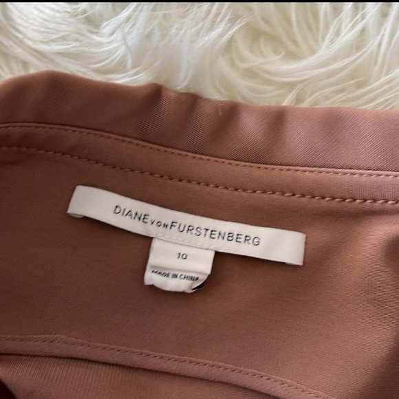 Diane Von Furstenberg | Blush Mauve Holly Dress - Picture 3 of 6